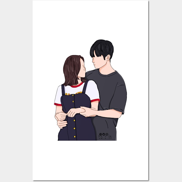 My ID is Gangnam Beauty Kdrama Wall Art by ayshatazin